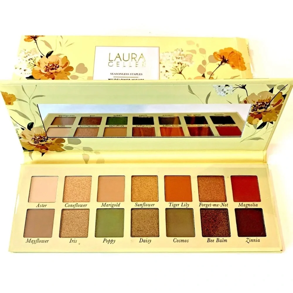 LAURA GELLER Eyeshadow Palette Seasonless Staples Wildflower Wishes 14 Shades